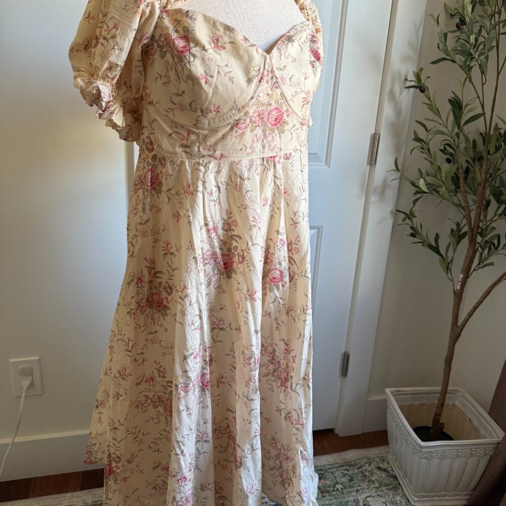 NWT Selkie The Renaissance Tea Rose Dress Size 2X - Picture 6 of 15